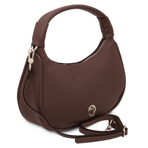 Michelle - Leather hobo bag